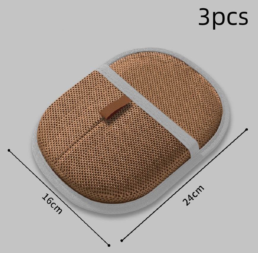 Pet Hair Remover Mitt Pet Hair Remover Gloves Deshedding Brush Glove For Dog Cat Rabbit With Long Short Curly Hair - G-daat