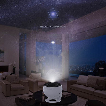 Galaxy Projector Night Light - Starry Sky Planetarium Lamp - G-daat