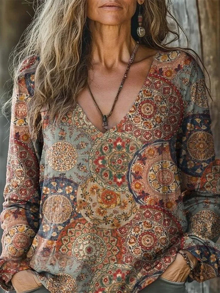 Pullover Digital Printing Women's Top T-shirt