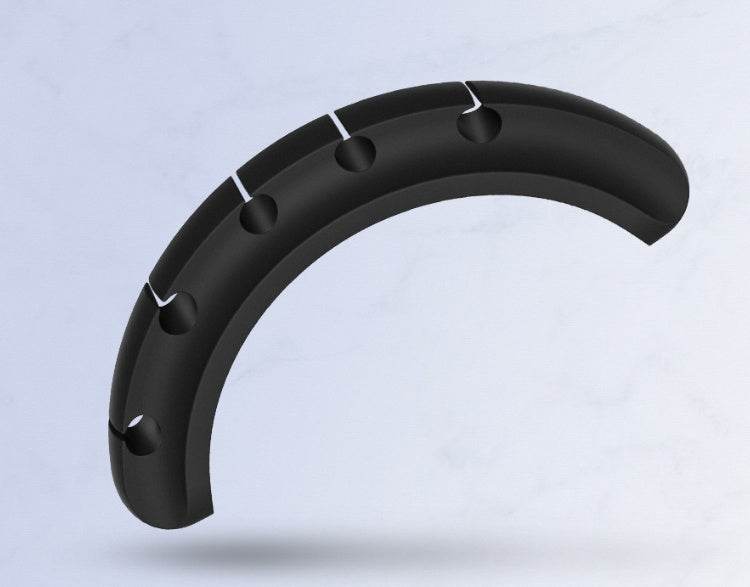 Silicone USB Cable Winder Desktop Cable Organizer Management Multipurpose Clips Cables Protector For Wired Headphones - G-daat