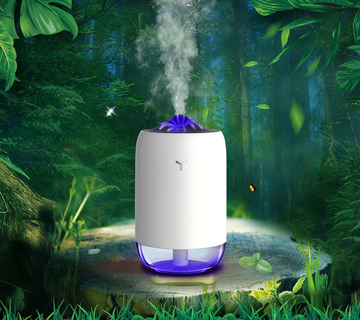 Magic Flame Humidifier Home Car Atomizer Mini Aroma Diffuser Desktop Home Office Supplies - G-daat