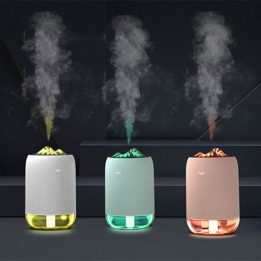 Magic Flame Humidifier Home Car Atomizer Mini Aroma Diffuser Desktop Home Office Supplies - G-daat