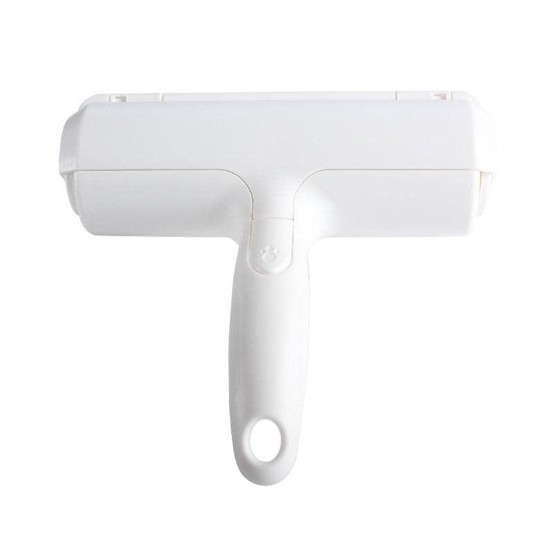 2-Way Pet Hair Remover Roller Lint Remove Brush Dog Cat Hair Clothes Carpet Cleaning Brush Fuzz Shaver - G-daat