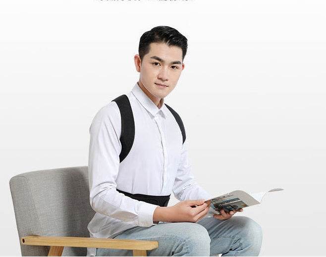 Back Fixation Belt Male And Female Spine Posture Correction Belt - G-daat