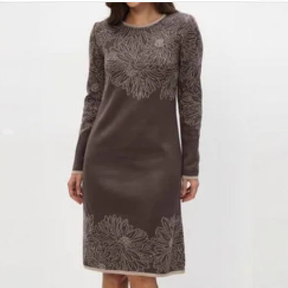 Printed Dress New Women's Fashion Noble