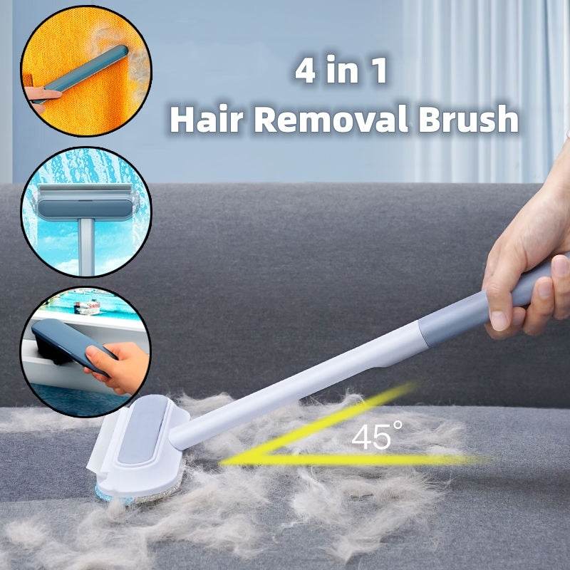 4 In 1 Multifunctional Hair Removal Brush Pet Dog Cat Hair Cleaner Brush Cat Hair Remover Window Screen Cleaning Tool Gadgets - G-daat