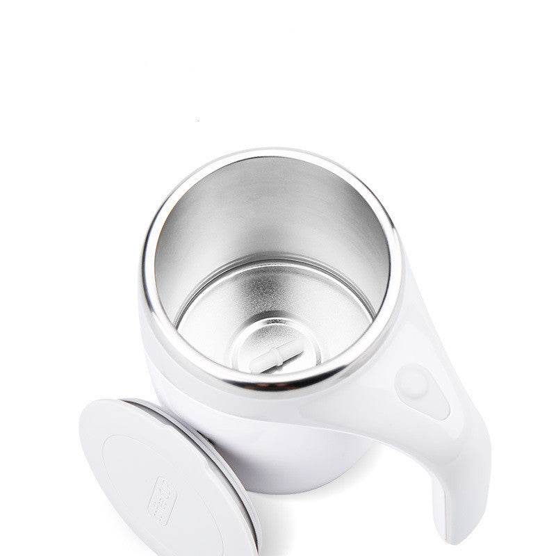 Rechargeable Model Automatic Stirring Cup Coffee Cup High Value Electric Stirring Cup Lazy Milkshake Rotating Magnetic Water Cup - G-daat