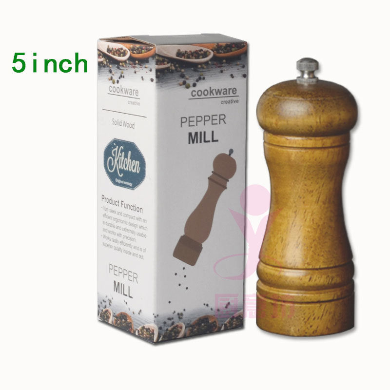 Oak grinder, pepper mill, manual pepper grinder and multi bottle kitchen tool