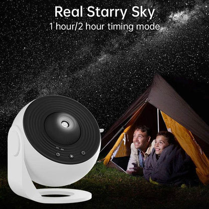 Galaxy Projector Night Light - Starry Sky Planetarium Lamp - G-daat