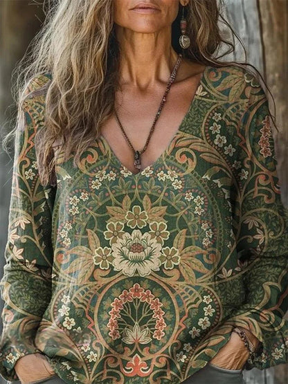 Pullover Digital Printing Women's Top T-shirt