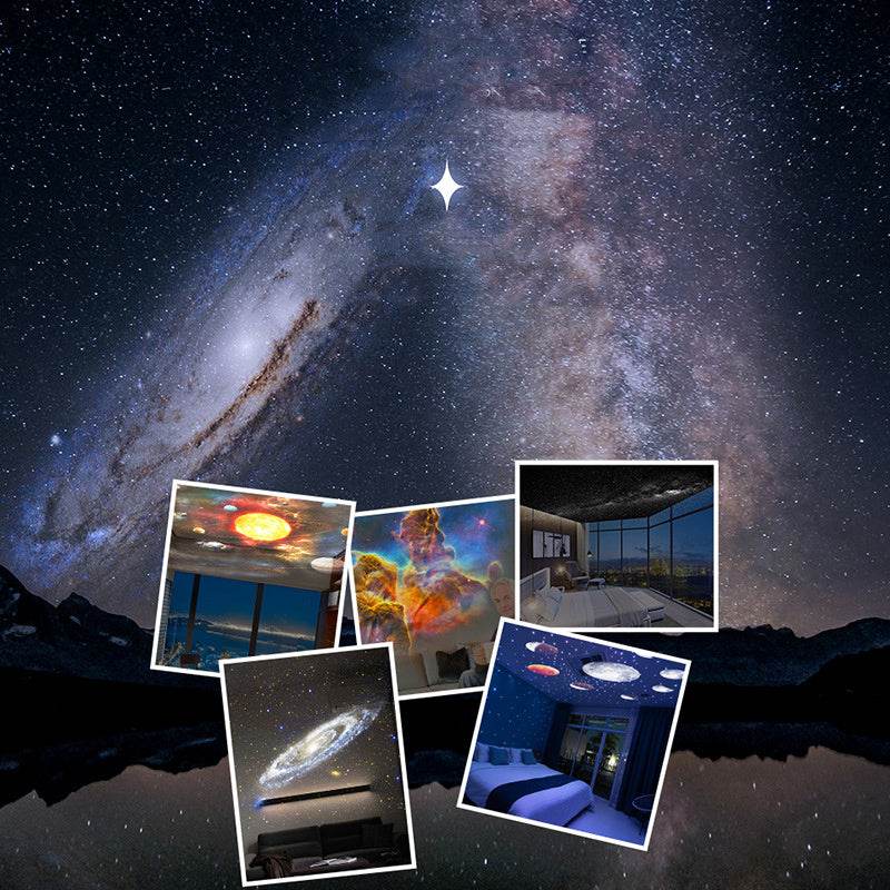 Galaxy Projector Night Light - Starry Sky Planetarium Lamp - G-daat