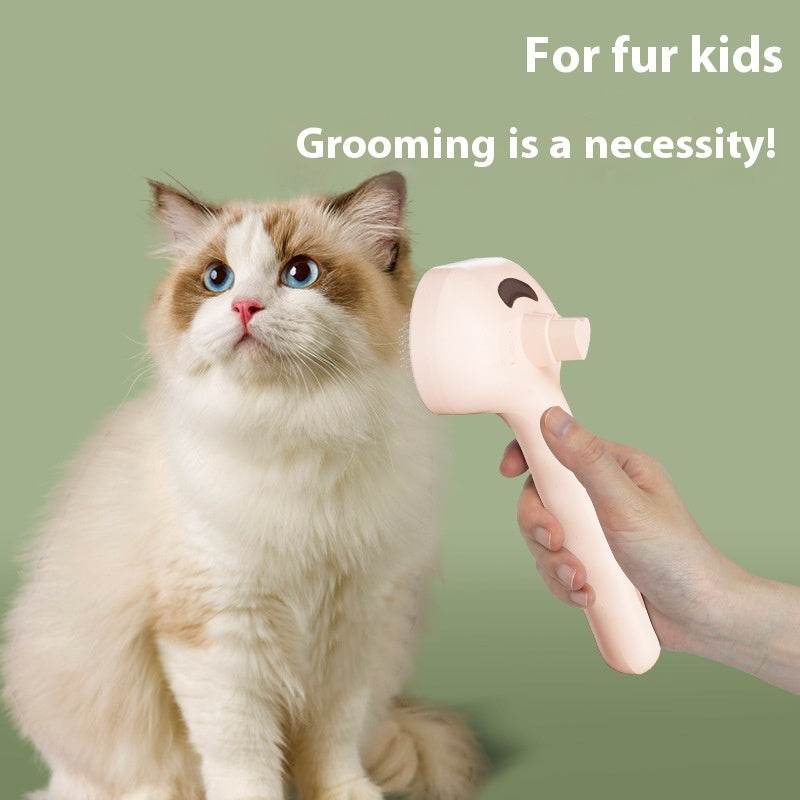 Pets Spray Hair Comb Pet Hair Remover Cleaning Brush Cats Grooming Dog Accessories Tools Dematting Water Mist Humidifier Comb Pet Supplies - G-daat