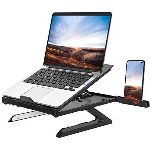 New Laptop Stand Multifunctional Folding Lift Portable Laptop Stand Monitor Increase Rack Aluminum Alloy Base - G-daat
