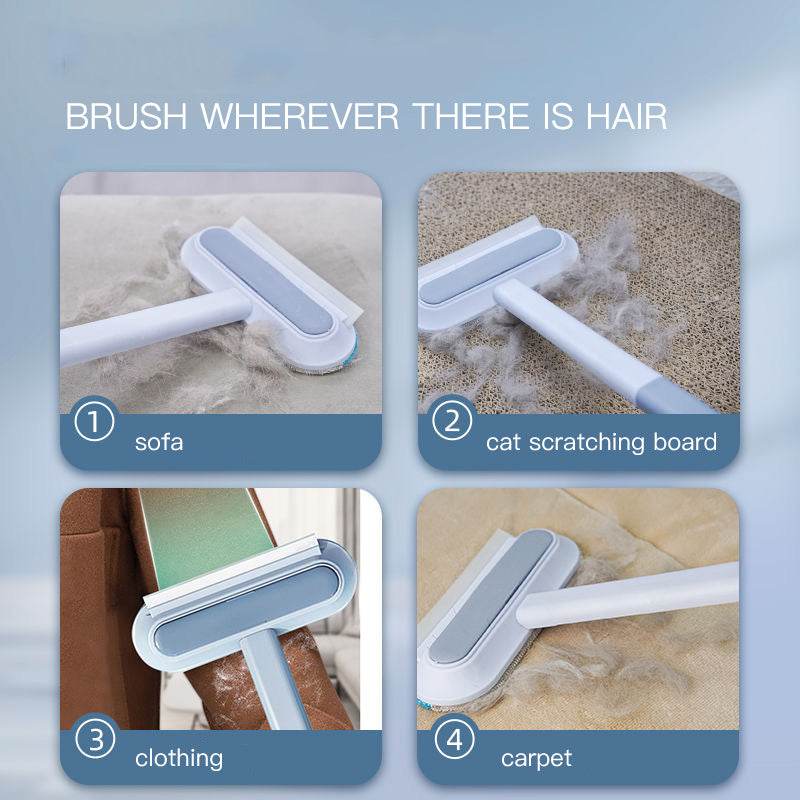 4 In 1 Multifunctional Hair Removal Brush Pet Dog Cat Hair Cleaner Brush Cat Hair Remover Window Screen Cleaning Tool Gadgets - G-daat