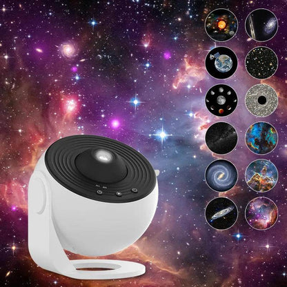Galaxy Projector Night Light - Starry Sky Planetarium Lamp - G-daat