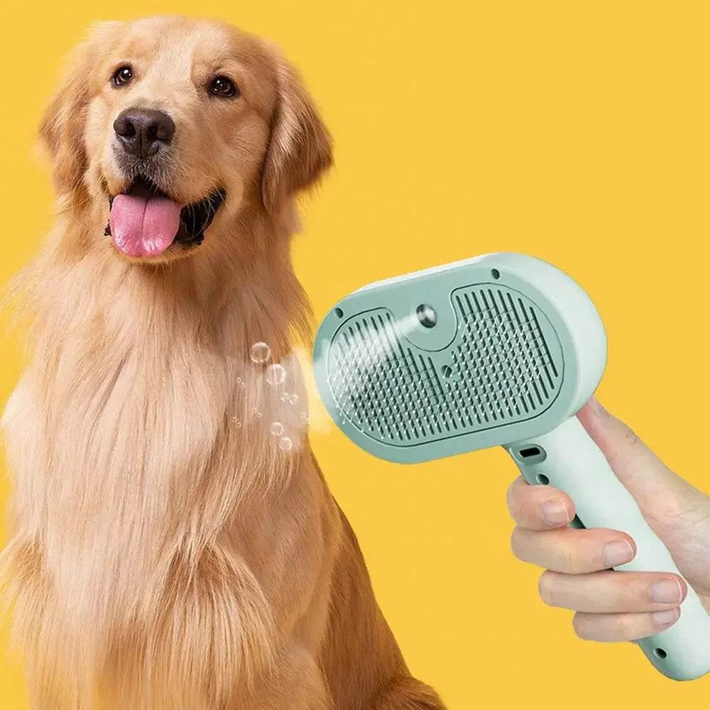Pets Spray Hair Comb Pet Hair Remover Cleaning Brush Cats Grooming Dog Accessories Tools Dematting Water Mist Humidifier Comb Pet Supplies - G-daat