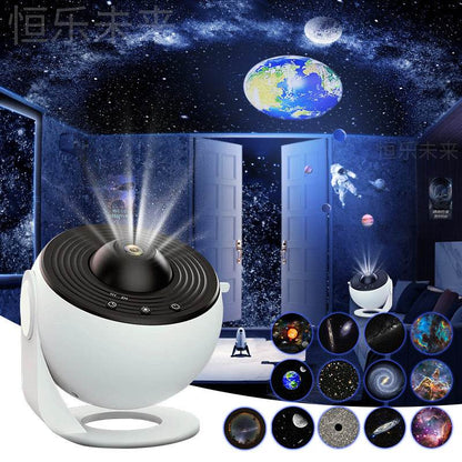 Galaxy Projector Night Light - Starry Sky Planetarium Lamp - G-daat
