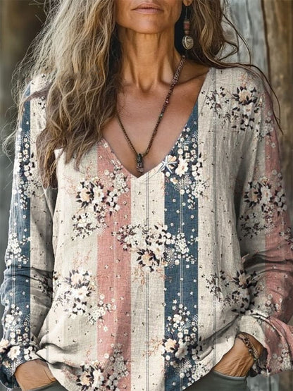 Pullover Digital Printing Women's Top T-shirt