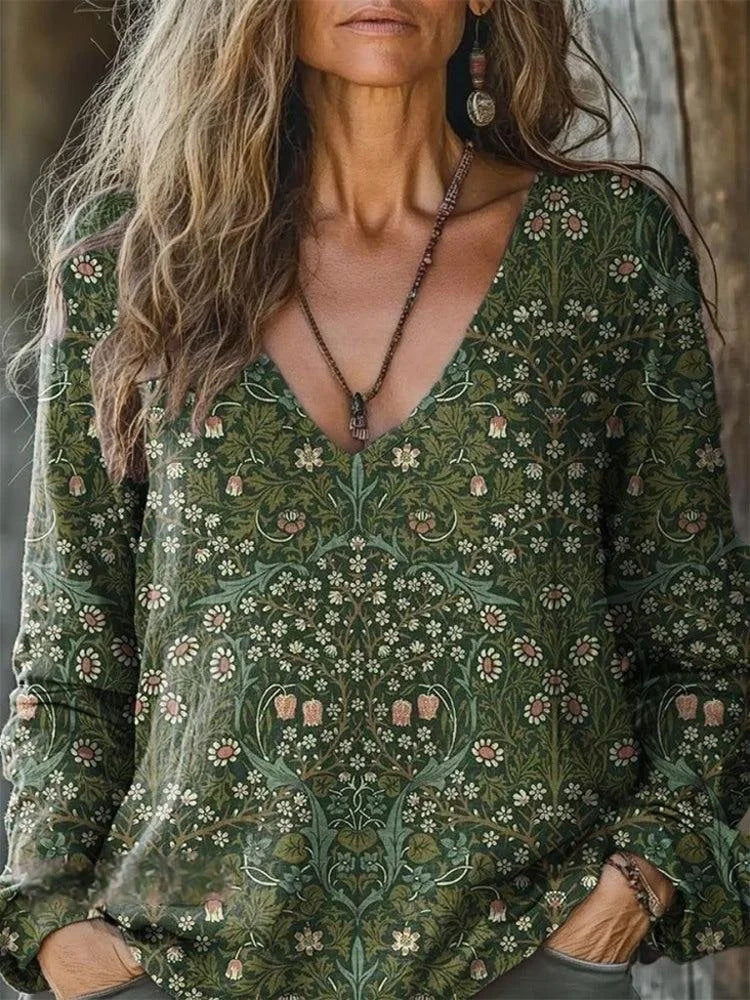 Pullover Digital Printing Women's Top T-shirt