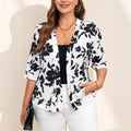Fashion Casual Slim Women Chiffon Short Sleeve