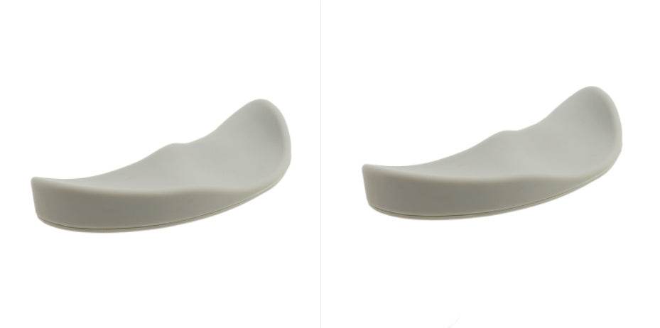 Ergonomic Mouse Wrist Rest Mouse Pads Silicon Gel Non-Slip Streamline Wrist Rest Support Mat Computer Mouse Pad For Office Gaming PC Accessories - G-daat