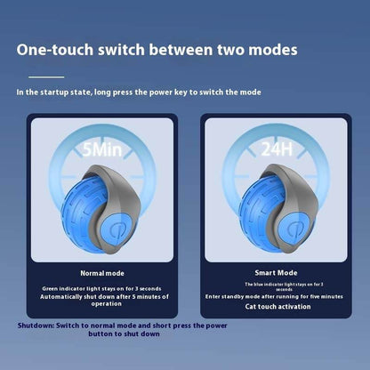 Interactive Cat Toy Ball - USB Rechargeable Auto Rolling Ball - G-daat