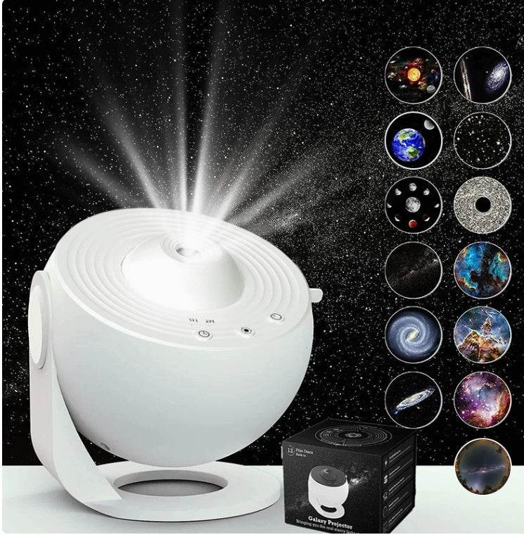 Galaxy Projector Night Light - Starry Sky Planetarium Lamp - G-daat