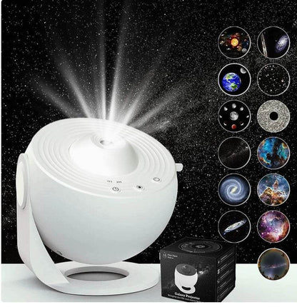 Galaxy Projector Night Light - Starry Sky Planetarium Lamp - G-daat