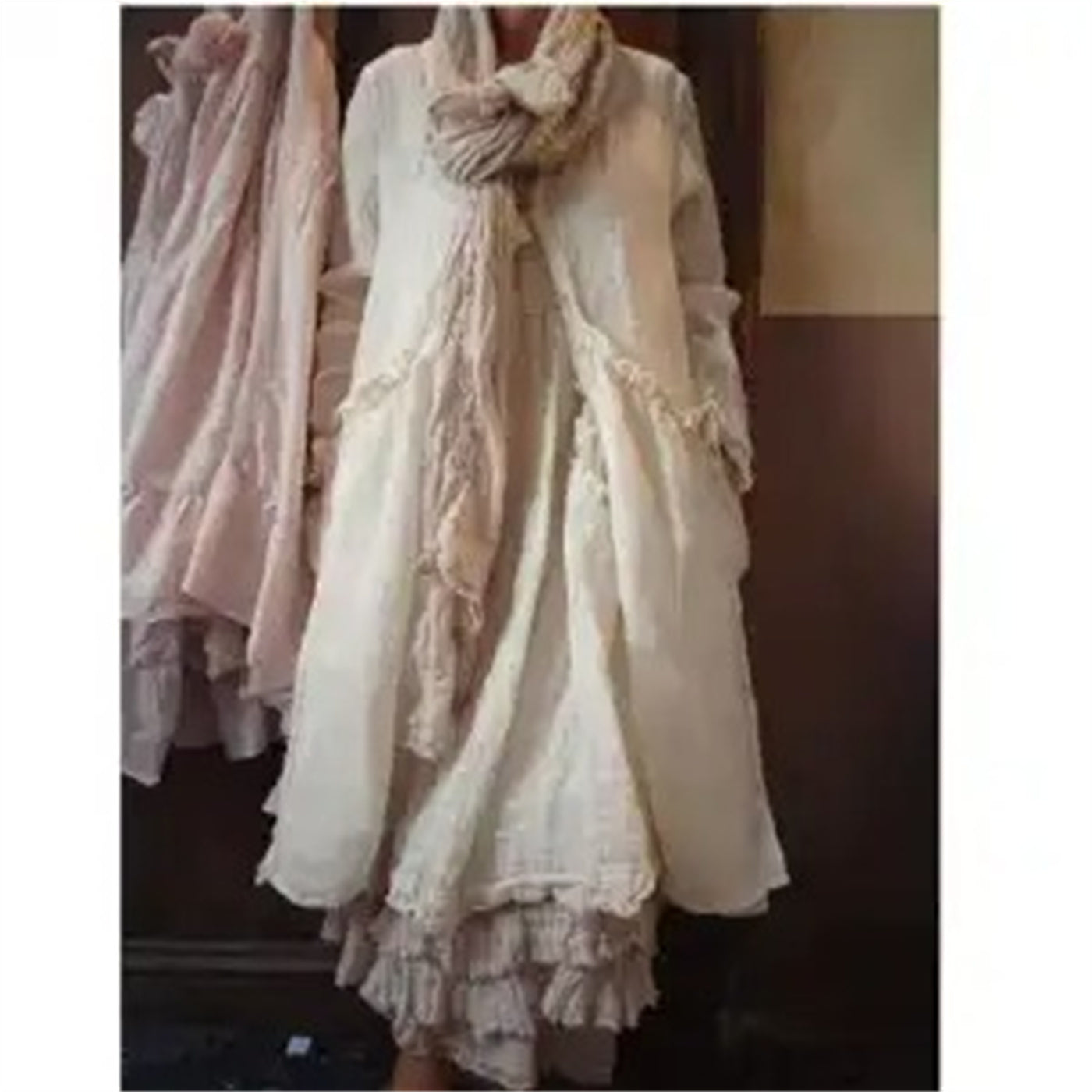 Thin Cotton And Linen Coat In Summer