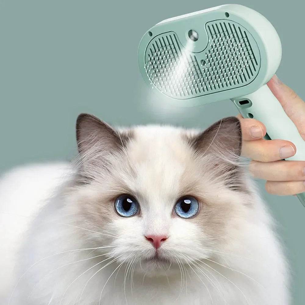 Pets Spray Hair Comb Pet Hair Remover Cleaning Brush Cats Grooming Dog Accessories Tools Dematting Water Mist Humidifier Comb Pet Supplies - G-daat